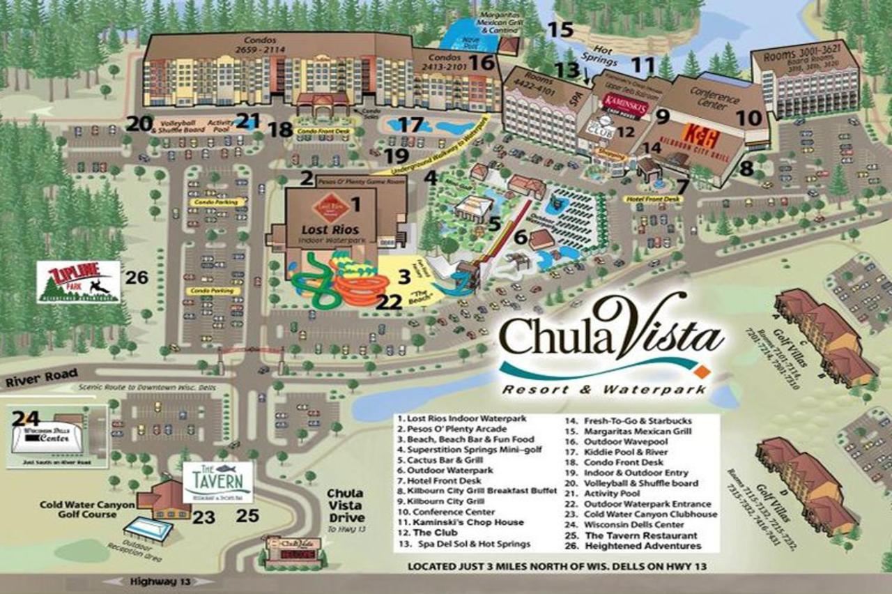 Chula Vista Condo Unit #2145 Wisconsin Dells Eksteriør billede
